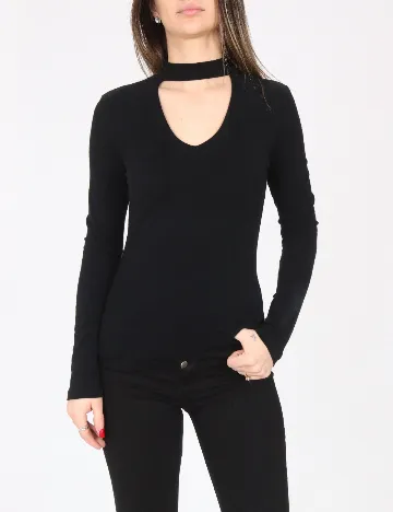 Bluza Bershka, negru