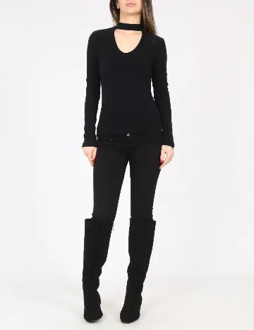 Bluza Bershka, negru