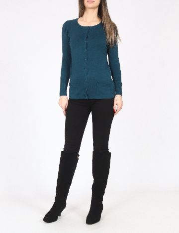 Cardigan Zara, verde