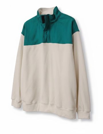 Jacheta Zara, verde/ecru