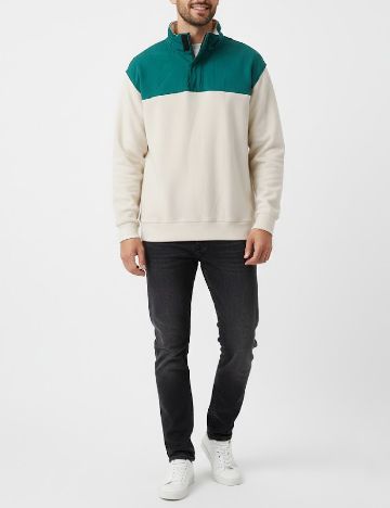 Jacheta Zara, verde/ecru