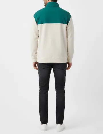 Jacheta Zara, verde/ecru