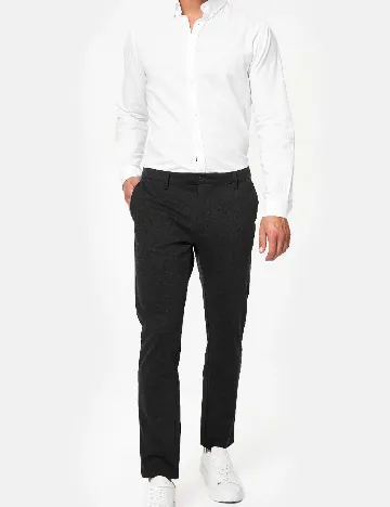 Pantaloni INDICODE, gri inchis