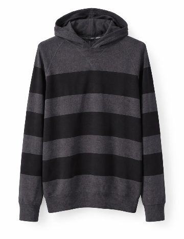 Hanorac Zara, gri/negru