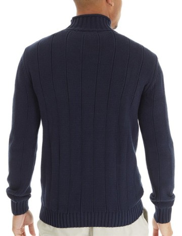 Pulover MO, bleumarin