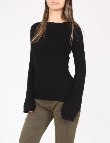Bluza Bershka, negru