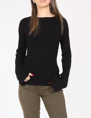 Bluza Bershka, negru