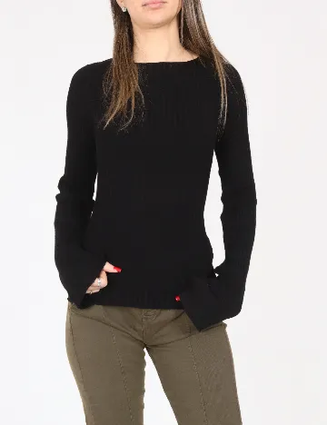 Bluza Bershka, negru