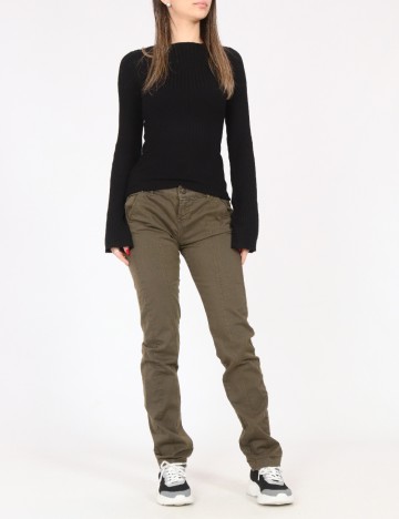 Pantaloni Bershka, verde