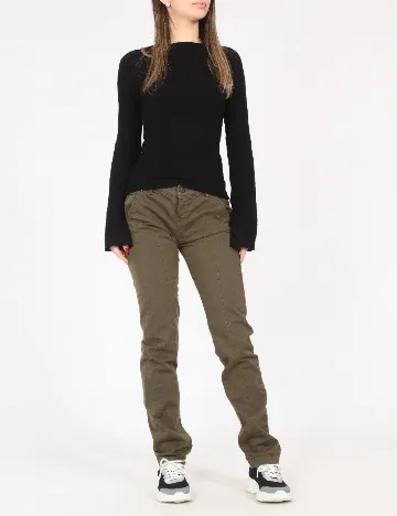 Pantaloni Bershka, verde