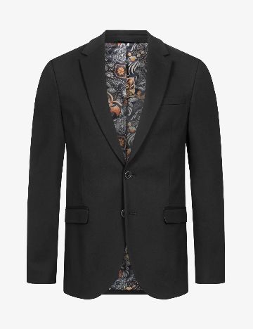 Sacou Jeff Urban Tailoring, negru