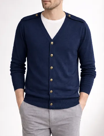 Cardigan Zara, bleumarin