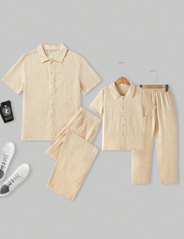 Compleu Shein Kids, crem