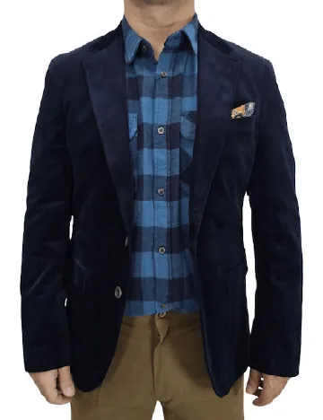 Sacou Jeff Urban Tailoring, bleumarin inchis