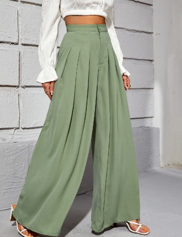 Pantaloni SHEIN, verde