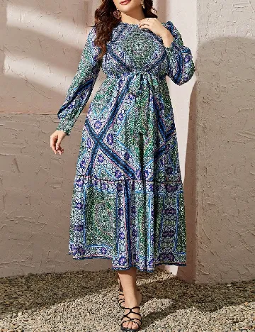 Rochie medie SHEIN CURVE, mix culori