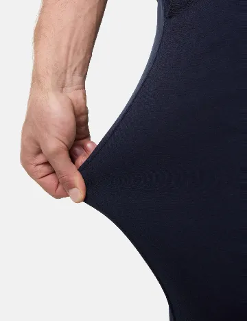 Pantaloni INDICODE, bleumarin inchis