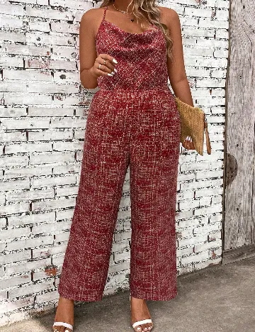 Salopeta SHEIN CURVE, rosu