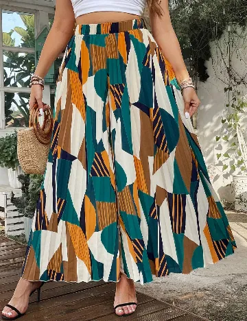 Pantaloni SHEIN CURVE, mix culori