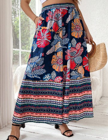 Pantaloni SHEIN CURVE, mix culori