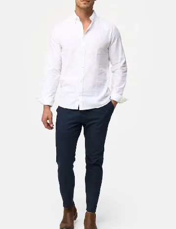 Camasa INDICODE, alb