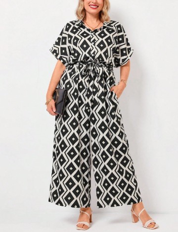 Salopeta Emery Rose Curve, negru/ecru