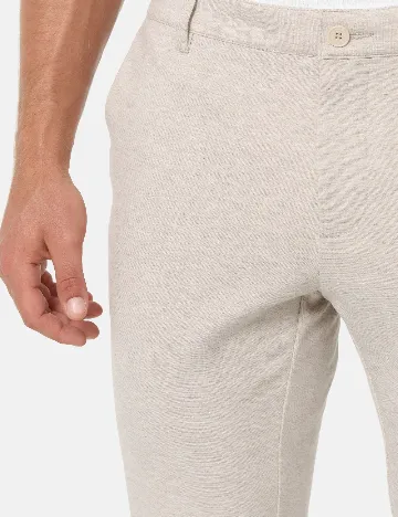 Pantaloni Jeff Urban Tailoring, gri deschis