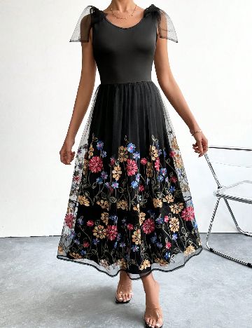 Rochie lunga SHEIN, negru