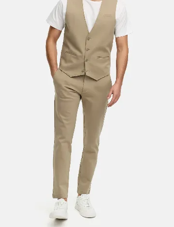 Pantaloni INDICODE, bej