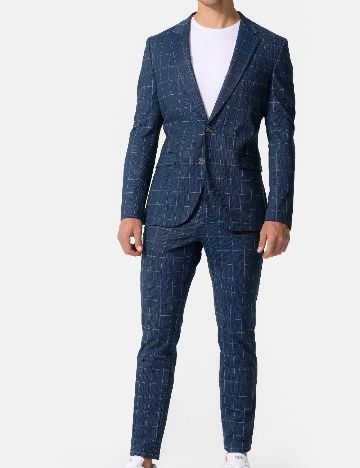 Sacou Jeff Urban Tailoring, bleumarin
