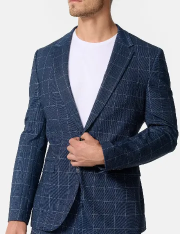 Sacou Jeff Urban Tailoring, bleumarin