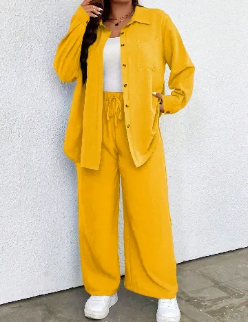 Compleu SHEIN CURVE, galben