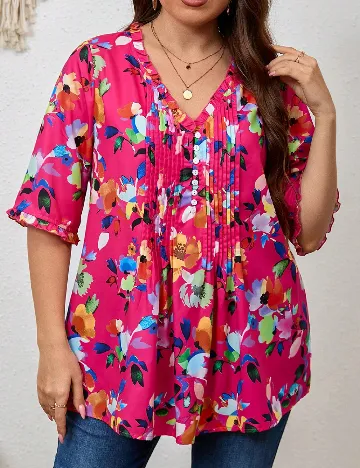 Bluza Emery Rose Curve, mix culori