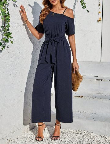 Salopeta SHEIN, bleumarin