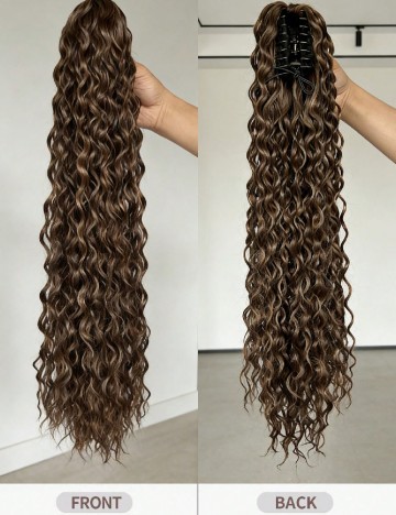 Extensie de par SHEIN, maro