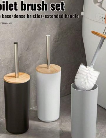 Perie de toaleta SHEIN, negru