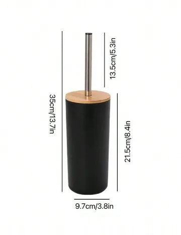 Perie de toaleta SHEIN, negru