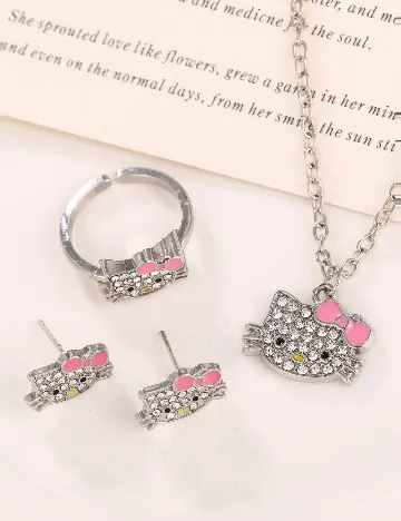 Set bijuterii SHEIN, argintiu