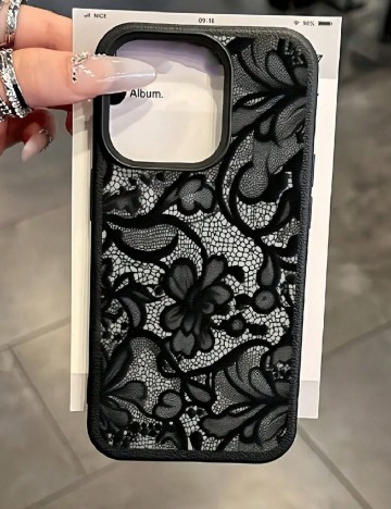 Husa iPhone 16 SHEIN, negru