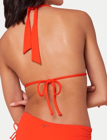 Sutien de baie reversibil Triumph, portocaliu/maro