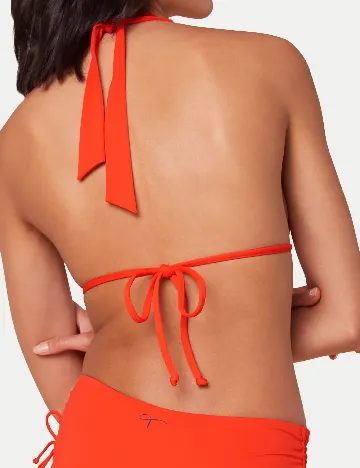 Sutien de baie reversibil Triumph, portocaliu/maro