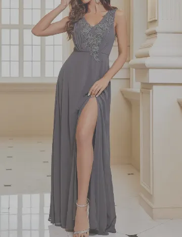 Rochie lunga SHEIN, gri