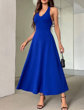 Rochie lunga SHEIN, albastru