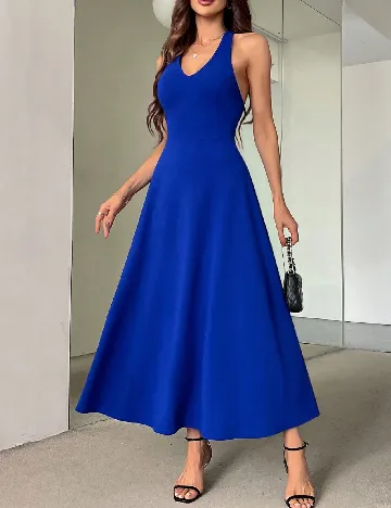 Rochie lunga SHEIN, albastru