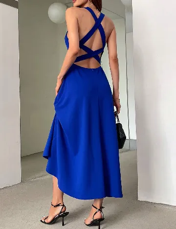 Rochie lunga SHEIN, albastru