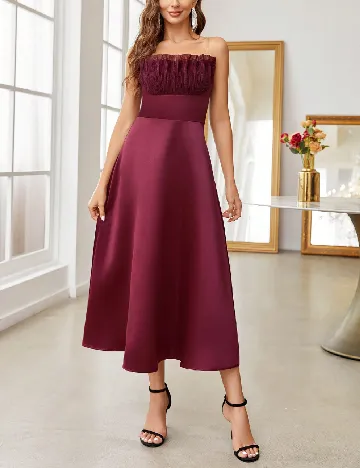 Rochie medie SHEIN, visiniu