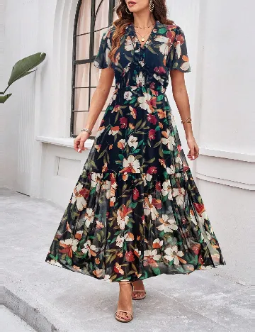 Rochie lunga SHEIN, mix culori