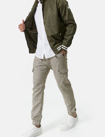 Pantaloni INDICODE, gri