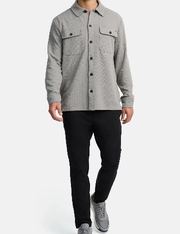 Camasa INDICODE, gri