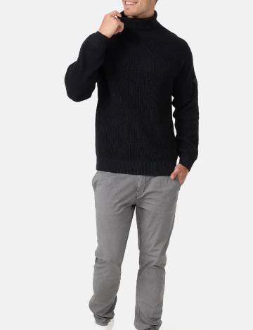 Pulover INDICODE, negru